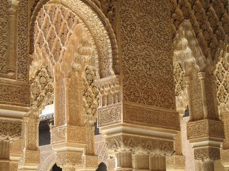 Touristic attractions of Spain : The Alhambra