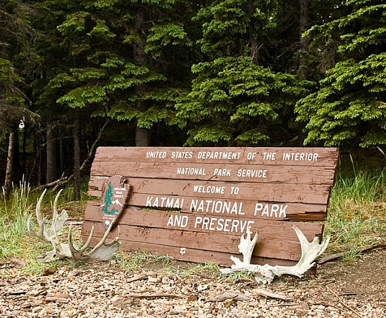 Touristic attractions of Alaska : Katmai National Park & Preserve