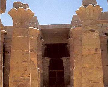 Touristic attractions of Egypt : Temple of Amasis, Siwa
