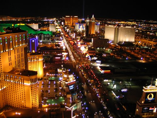 Touristic attractions of United States : The Las Vegas Strip