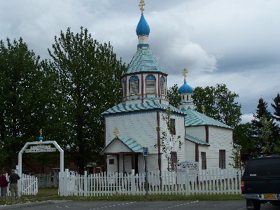 Attraits touristiques en Alaska : Église Russe Orthodoxe, Kenai