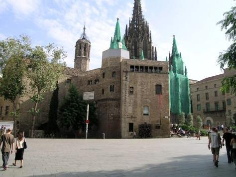 Touristic attractions of Mediterranean : Picasso Museum, Barcelona