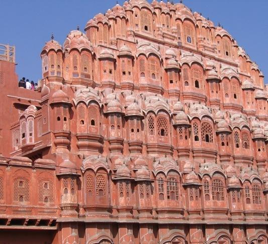 Attraits touristiques en Inde : Hawa Mahal, Jaipur