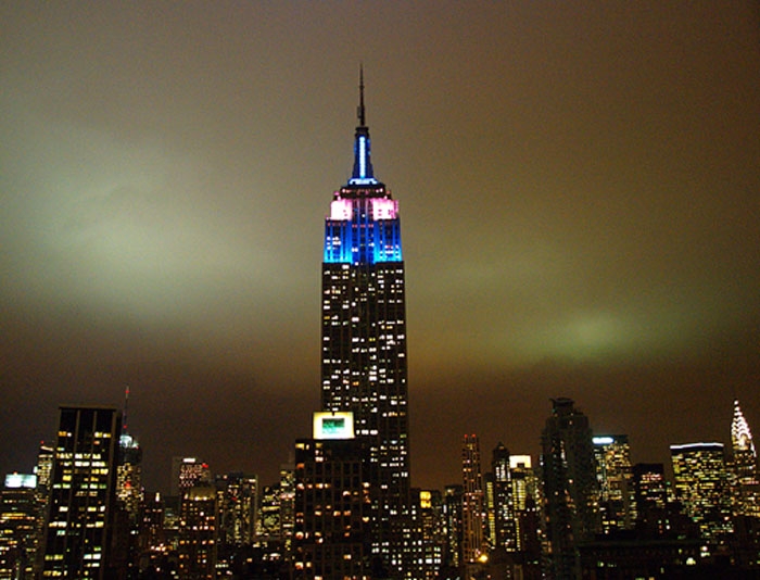 Touristic attractions of New York : Empire State Building